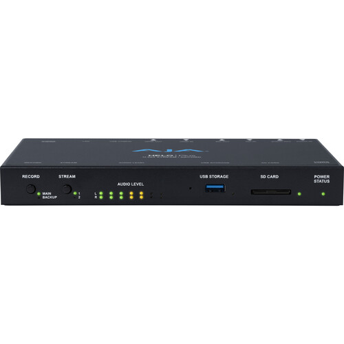 AJA HELO Plus streaming and lecture-capture encoder