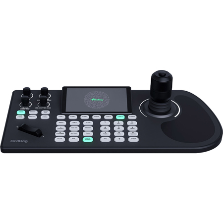 BirdDog KBD PTZ camera controller with integrated screen