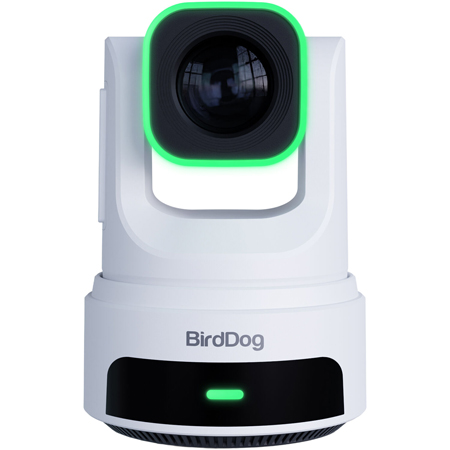 BirdDog X4E Ultra 4K NDI PTZ camera with AI tracking