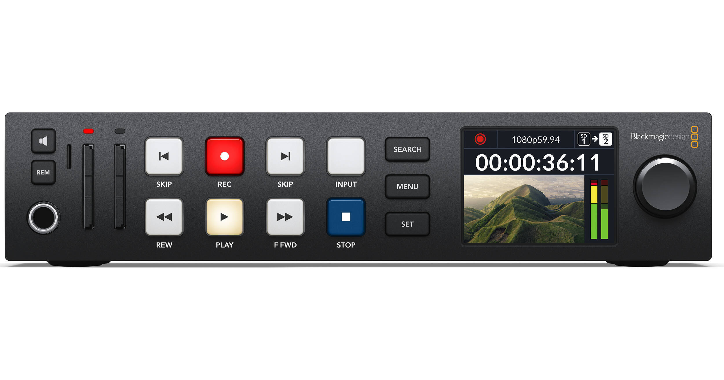 Blackmagic HyperDeck Studio HD Plus broadcast deck