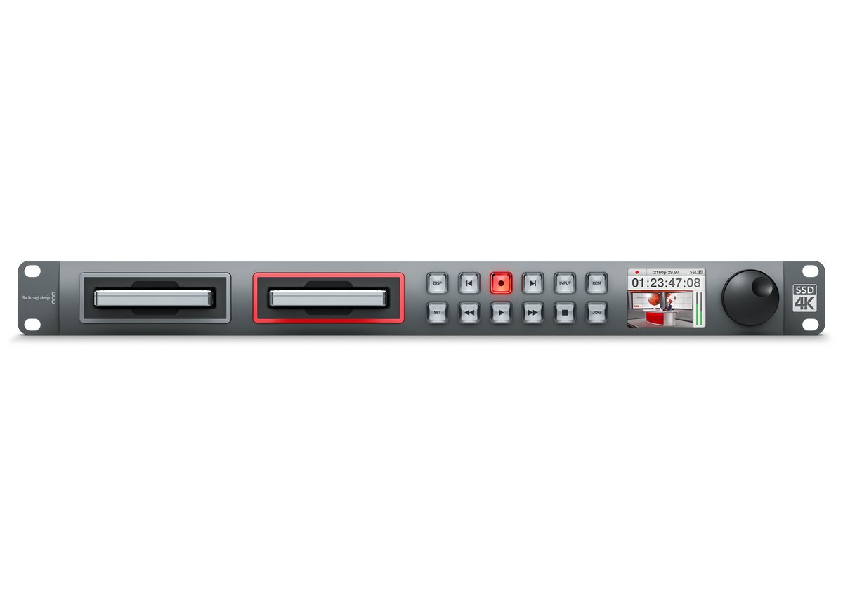 Blackmagic HyperDeck Studio 4K Pro broadcast recorder