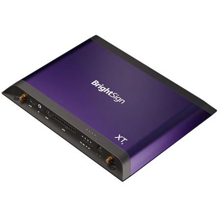 BrightSign XT1145 digital signage player with expanded HDMI I/O and GB Ethernet
