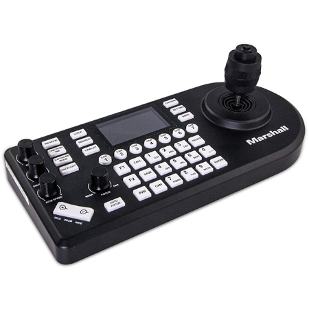 Marshall VS-PTC-300 NDI PTZ camera controller with joystick