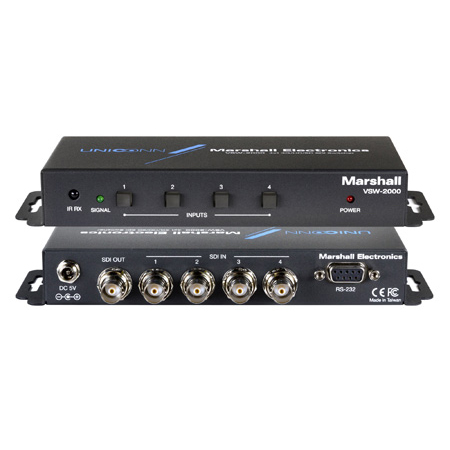 Marshall VSW-2000 compact 3G-SDI video switcher