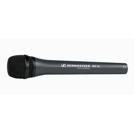 Sennheiser MD 42 omnidirectional ENG EFP reporter microphone