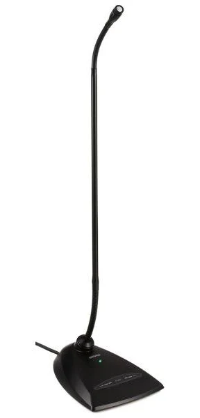 Shure gooseneck dais microphone