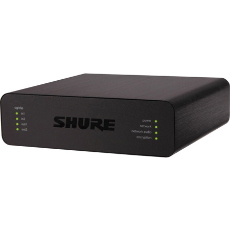 Shure ANI22-XLR Dante audio network interface