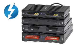 Sonnet SF3 series professional media card readers