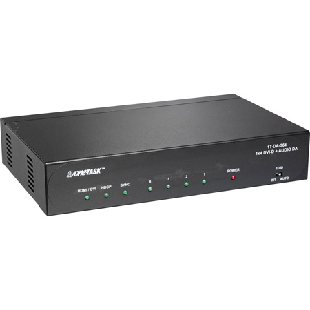 tvONE 1T-DA-564 1x4 DVI-D distribution amplifier with SPDIF audio
