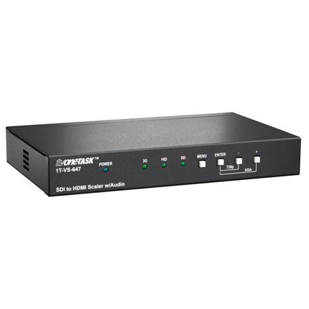 tvONE 1T-VS-647 SDI to HDMI scaler with audio