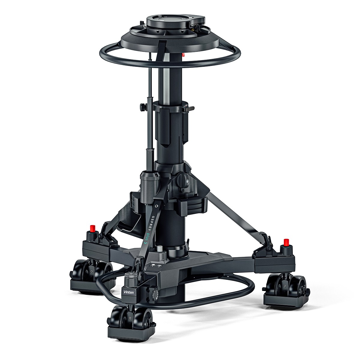 Vinten Osprey Plus S fully steerable studio pedestal
